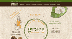 Desktop Screenshot of gracegreenbeauty.com